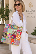Cartera patchwork