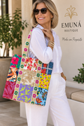 Cartera patchwork