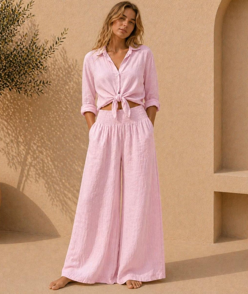 Flowy Linen Pants